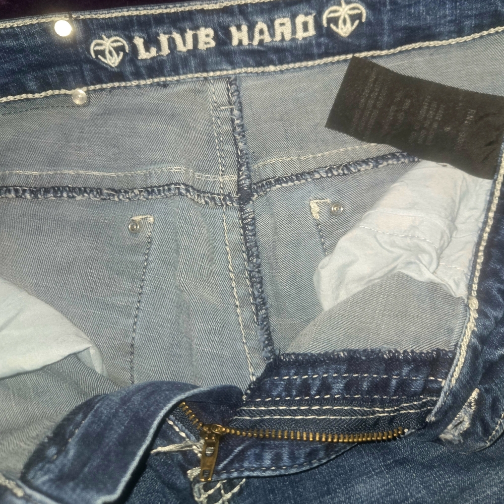 Women's Boot Cut Jeans - Dark Blue
